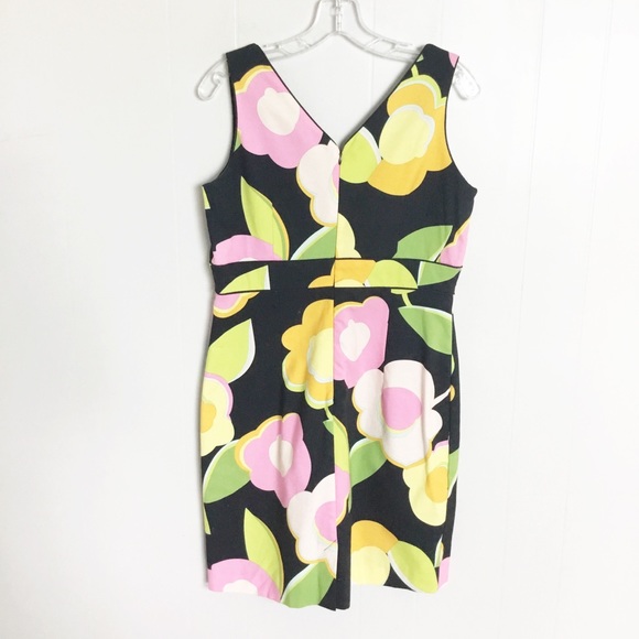 Tori Richard Floral Dress Size 14 1970’s Style - Picture 5 of 5